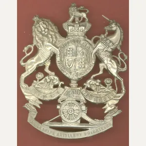 4th Lancashire Artillery Volunteers Victorian helmet plate