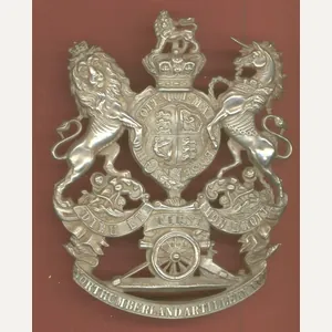 1st Northumberland Artillery Volunteers Victorian helmet plate