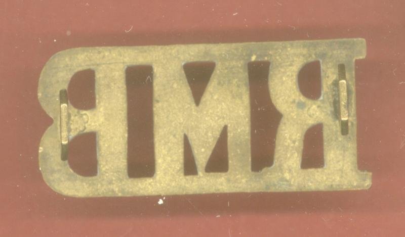 R.M.B. Royal Marines Band shoulder title — image 2