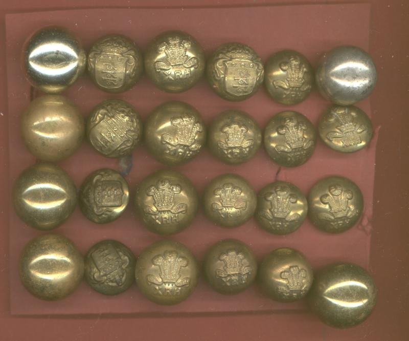 Hussars / HAC Officer's full dress ball buttons — image 2