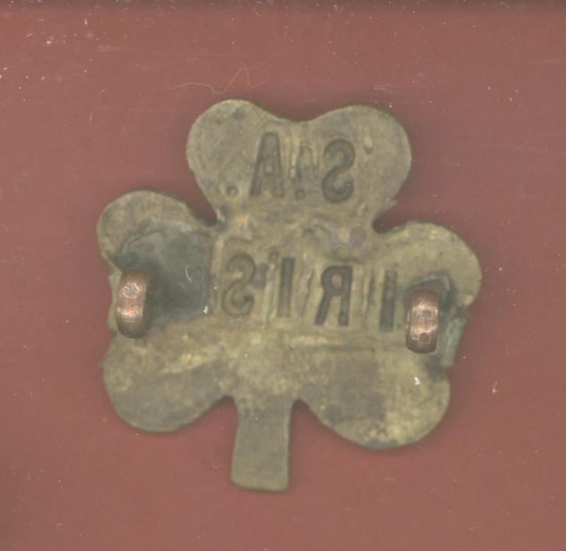 South African Irish WW1 cap badge — image 2