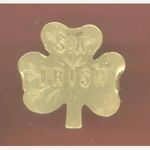 South African Irish WW1 cap badge