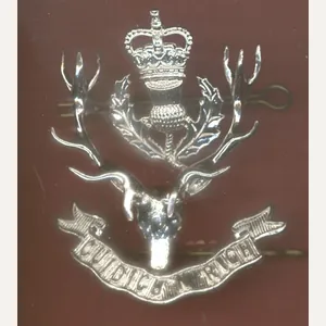 Scottish The Highlanders glengarry badge