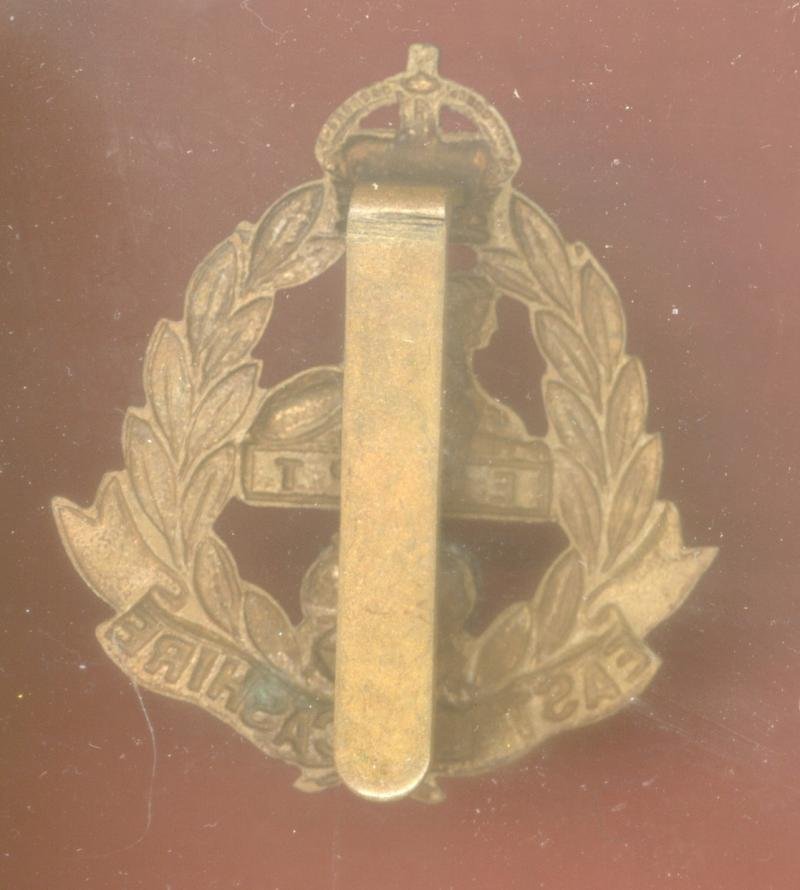 3rd Militia Bn. East Lancashire Regiment Edwardian cap badge — image 2