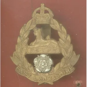 3rd Militia Bn. East Lancashire Regiment Edwardian cap badge