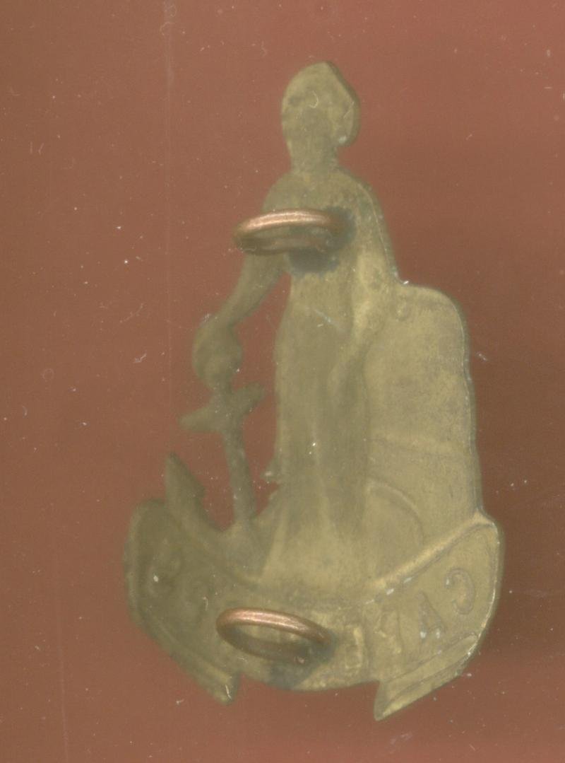 South Africa WW1 Cape Corps Slouch Hat badge — image 2