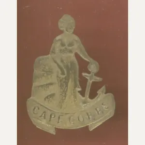 South Africa WW1 Cape Corps Slouch Hat badge