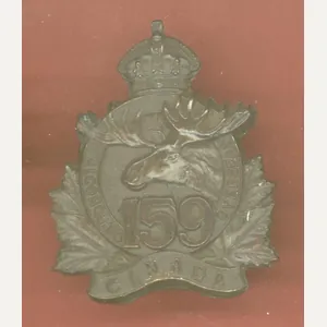 Canadian 159th Sudbury Bn. WW1 CEF cap badge