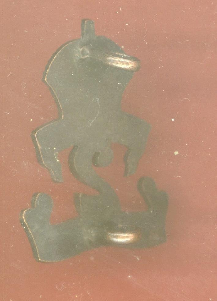 Canadian 2nd Eastern Ontario Bn. WW1 CEF OSD collar badge — image 2