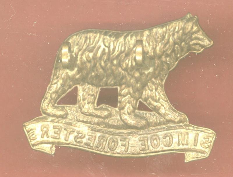 Canadian Militia 35th Simcoe Foresters Badge — image 2