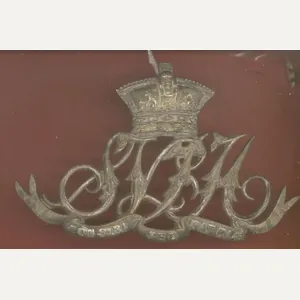 India Army Surma Valley Light Horse Officer's sabretache badge