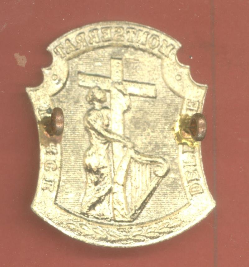 Montseraat Defence Force cap badge — image 2