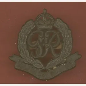Military Police WW2 plastic economy cap badge