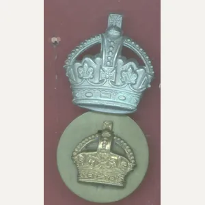 Warrant Officer Class 2 Rank Crown arm badges