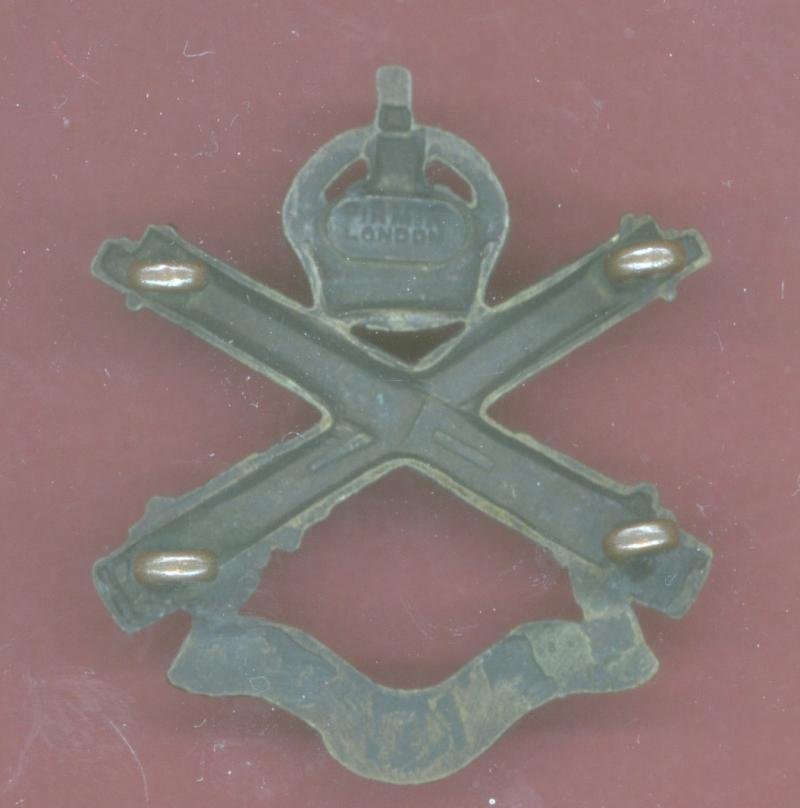Canadian Machine Gun Corps WW1 CEF Officer's OSD collar badge — image 2