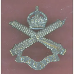 Canadian Machine Gun Corps WW1 CEF Officer's OSD collar badge