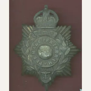Royal Marines K/C OR' s helmet plate.