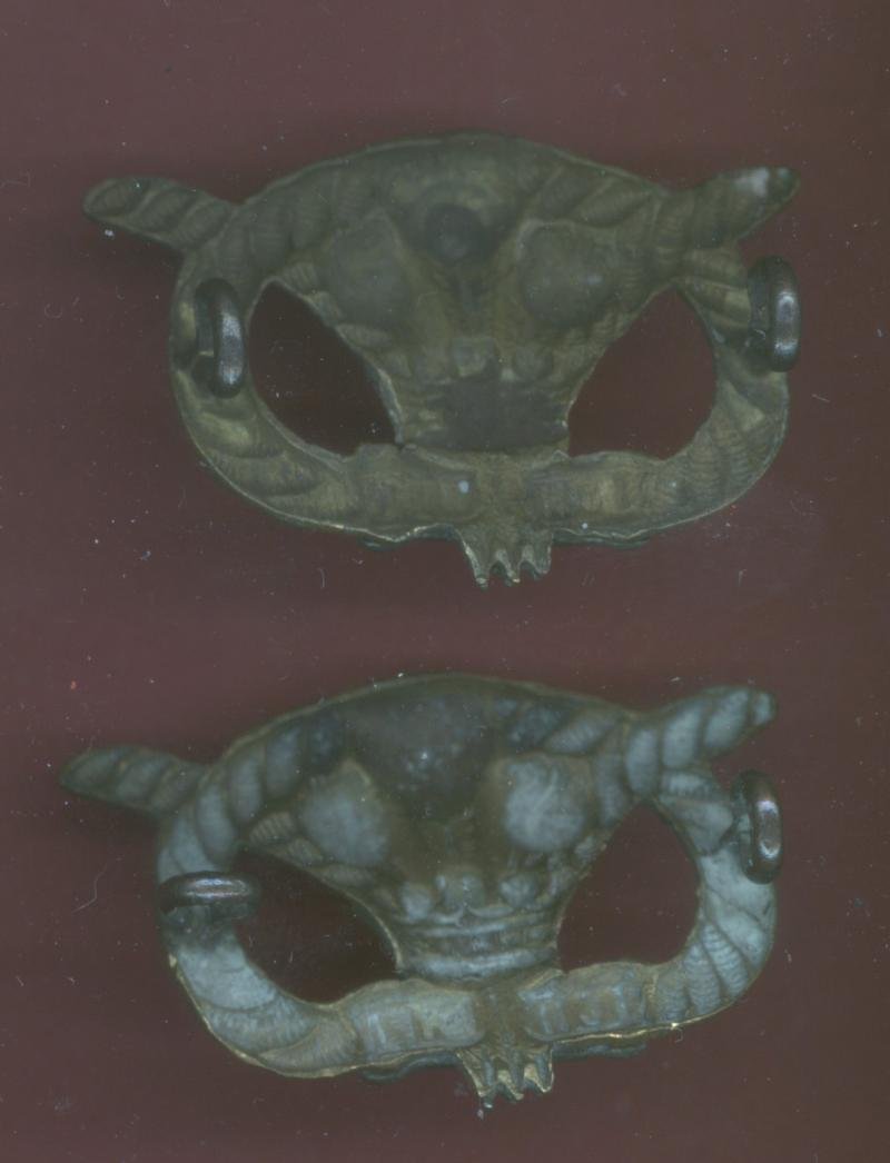 The North Staffordshire Regiment Victorian OR's collar badges — image 2