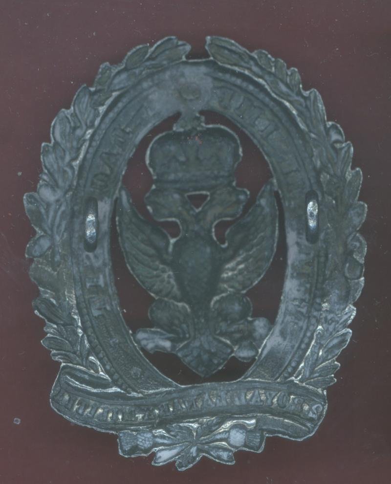 Scottish 2nd Royal Lanark Militia Victorian glengarry badge c.1860 — image 2