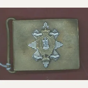 Scottish Black Watch Royal Hldrs Victorian Officer's waist belt clasp