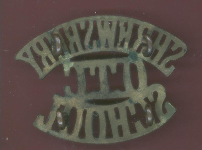 SHREWSBURY / OTC / SCHOOL shoulder title — image 2