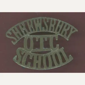 SHREWSBURY / OTC / SCHOOL shoulder title