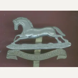 3rd King's Own Hussars WW1 OR's cap badge