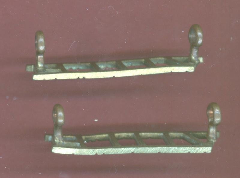 VIIIH 8th King's Royal Irish Hussars Officers shoulder titles — image 2