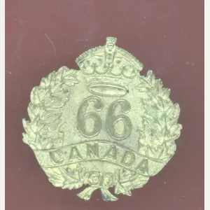Canadian 66th Battalion (Edmonton, Alberta) WW1 sweetheart