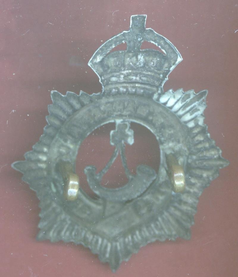 Indian Army Madras & S. Mahratta Railway Rifles AFI cap badge — image 2