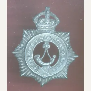 Indian Army Madras & S. Mahratta Railway Rifles AFI cap …