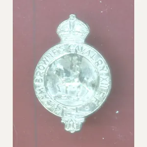 Indian Army Sam Browne's Cavalry head-dress badge