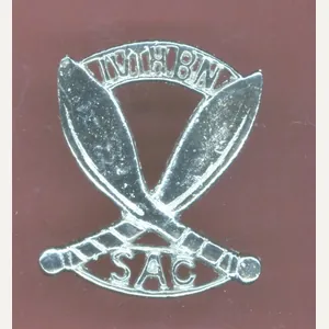 Indian Army IVth Battn Special Armed Constabulary (Assam). Cap Badge.