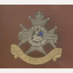 The Sherwood Foresters Notts & Derby Regt. Officer's cap badge