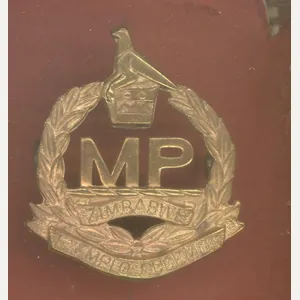African Zimbabwe Corps of Military Police cap badge