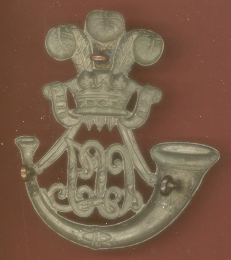 Ceylon Light Infantry post 1881 OR's helmet plate — image 2