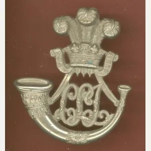 Ceylon Light Infantry post 1881 OR's helmet plate