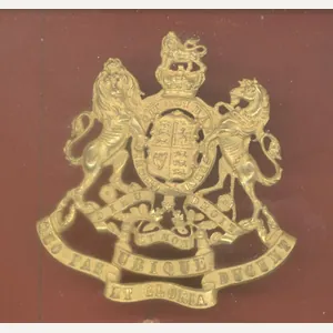 Royal Engineer Victorian Officer's binoculars pouch case badge