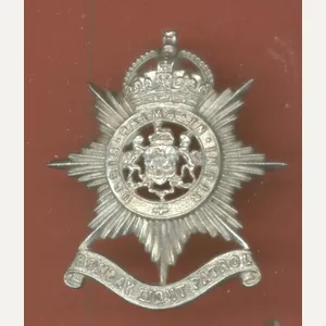 Indian Army Bombay Light Patrol head-dress badge