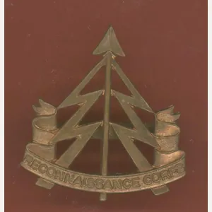 Reconnaissance Corps WW2 Officer's cap badge