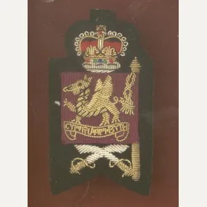 Welsh Guards Colour Sergeant's mess dress rank badge