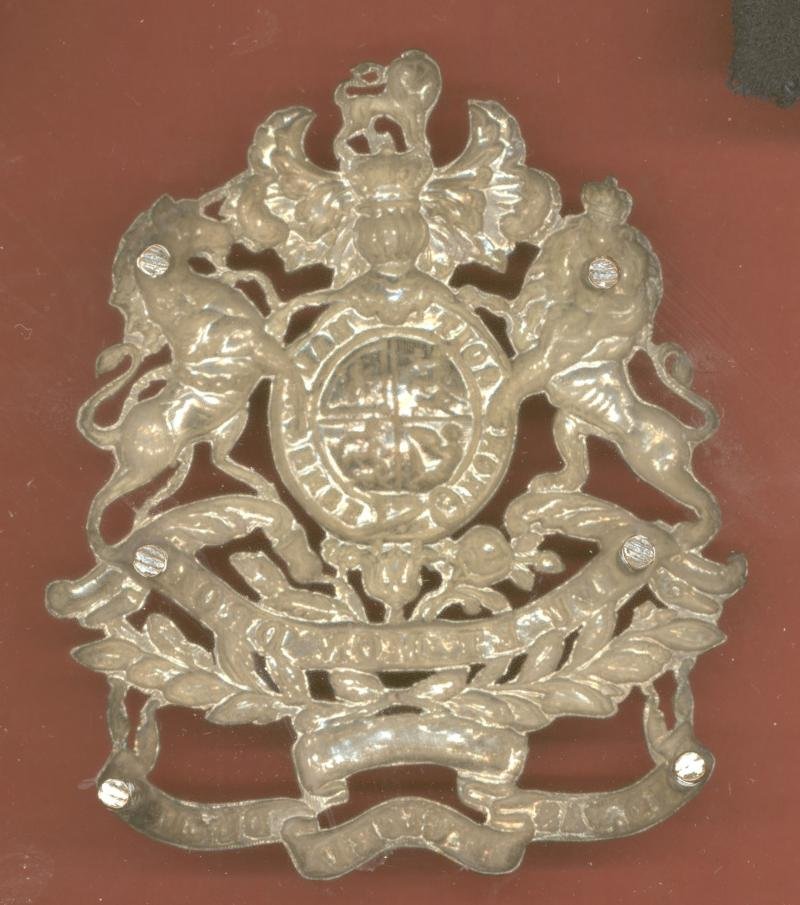 Royal Engineers Volunteers Victorian Officer's undress Sabretache badge — image 2