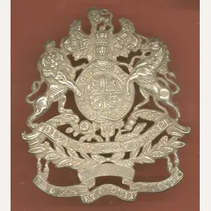 Royal Engineers Volunteers Victorian Officer's undress Sabretache badge