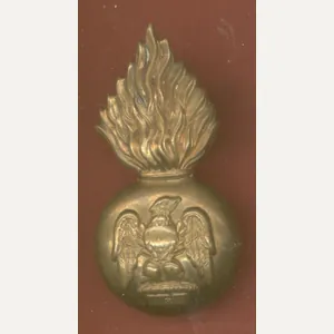 Irish Royal Irish Fusiliers Victorian Foreign Service pagri badge