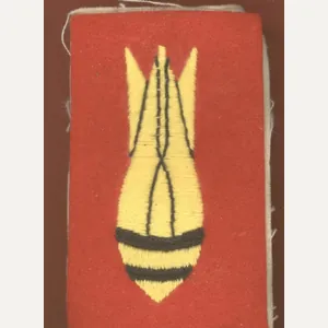 Bomb Disposal Royal Engineers WWII cloth arm badge