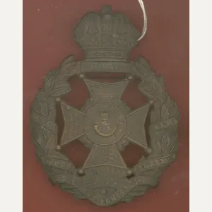 Rifle Brigade Victorian OR's helmet plate