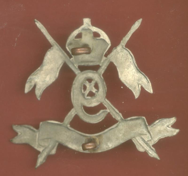 9th Queen's Royal Lancers cap badge — image 2