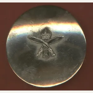 9th Gurkha Rifles Pipe Band plaid brooch