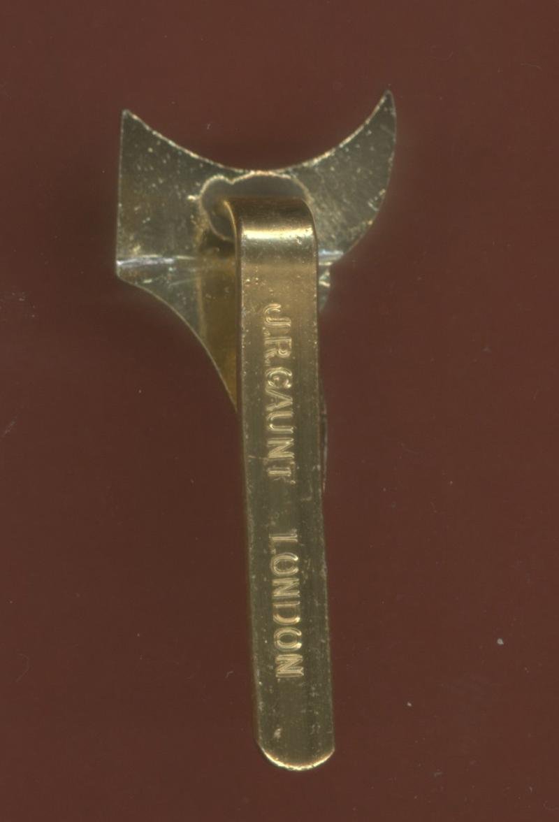 6th King's African Rifles Arabic staybright cap badge numeral — image 2