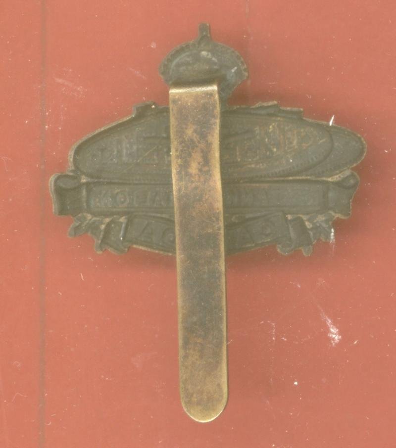 Canadian 1st Tank Battalion WW1 CEF badge — image 2